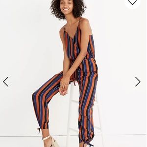 Madewell x No.6 Silk Playa Cami Jumpsuit